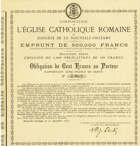 Corporation de l'Église Catholique Romaine du Diocése de la Nouvelle-Orléans