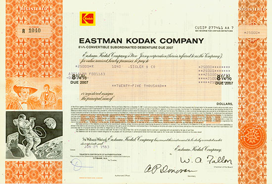 Eastman Kodak Company [2 Stück]