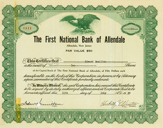 First National Bank of Allendale