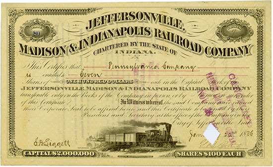 Jeffersonville, Madison & Indianapolis Railroad Company