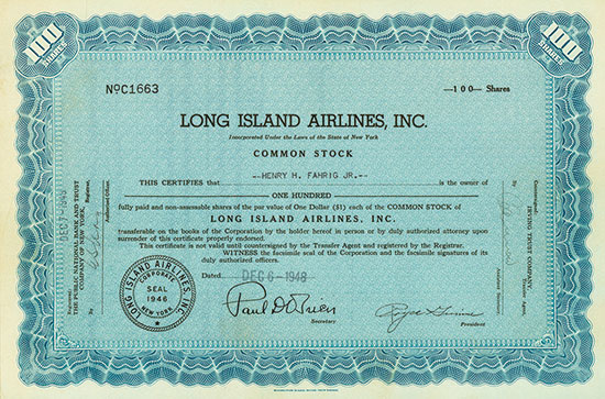 Long Island Airlines, Inc.