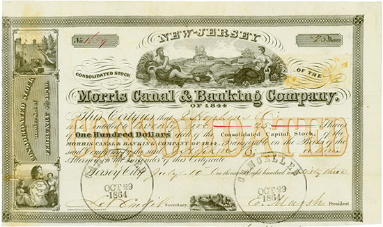 Morris Canal & Banking Company of 1844