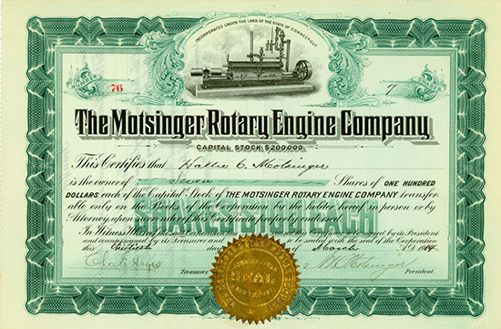 Motsinger Rotary Engine Company