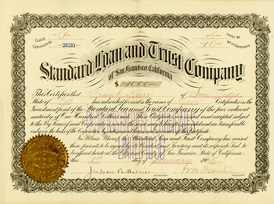 Standard Loan and Trust Company