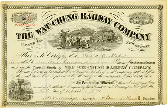 Wat-Chung Railway Company