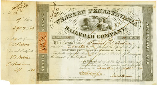 Western Pennsylvania Railroad Company