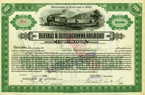 Buffalo & Susquehanna Railroad Corporation