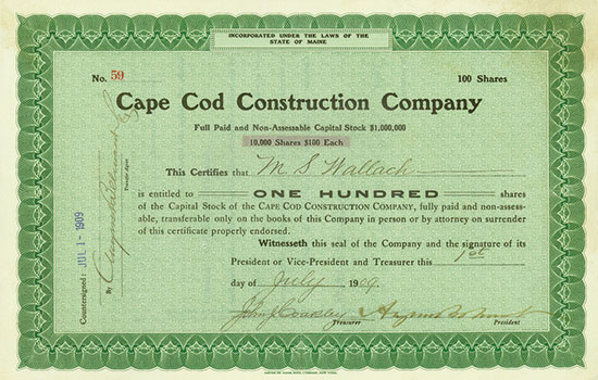 Cape Cod Construction Company