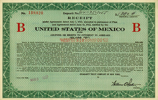 United States of Mexico [92 + 22 + ca. 1.100 Stück]