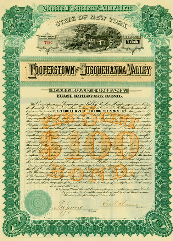 US-Railroad-Bonds [10 Stück]