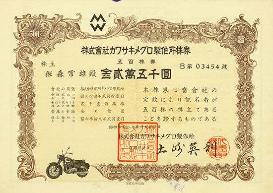 Kawasaki-Meguro Ltd.