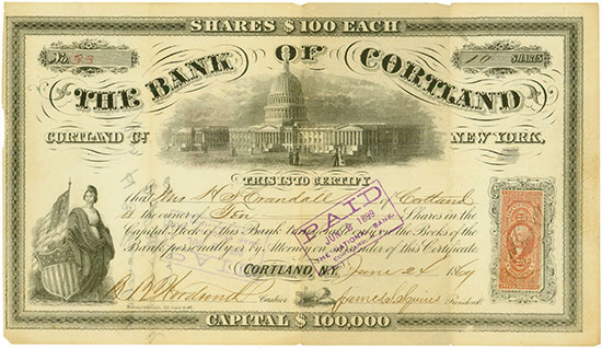 Bank of Cortland