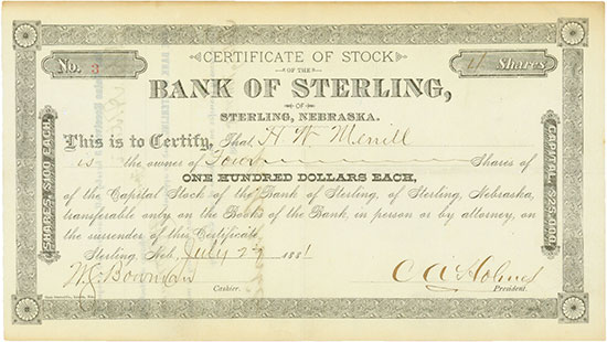 Bank of Sterling