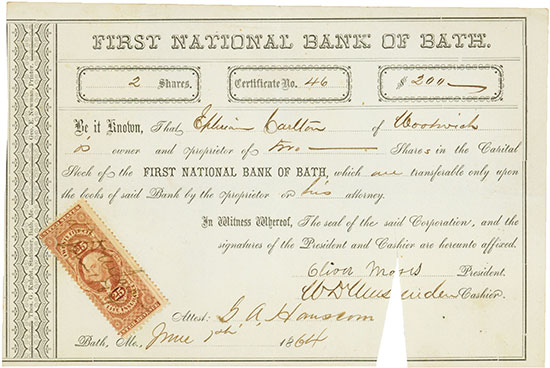 First National Bank of Bath
