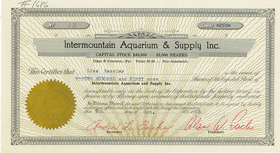 Intermountain Aquarium & Supply Inc.