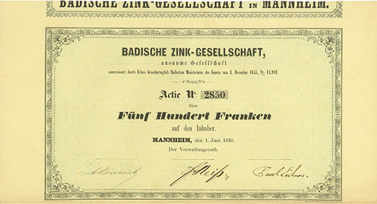 Badische Zink-Gesellschaft AG