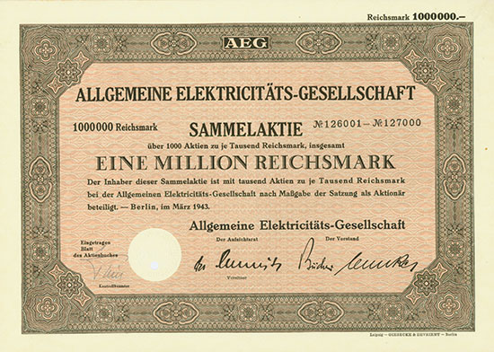 Allgemeine Elektricitäts-Gesellschaft