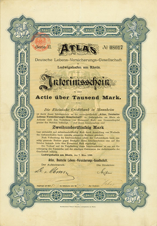 ATLAS Deutsche Lebens-Versicherungs-Gesellschaft