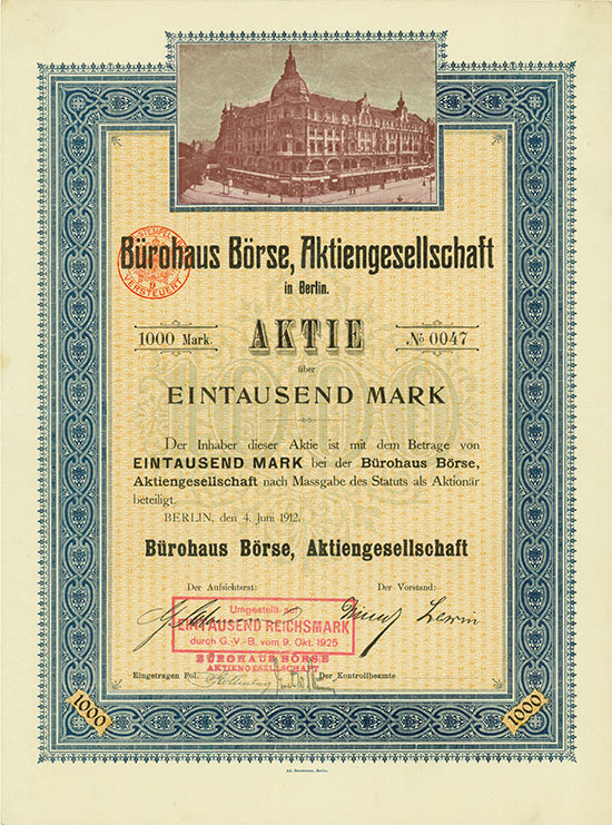 Bürohaus Börse AG
