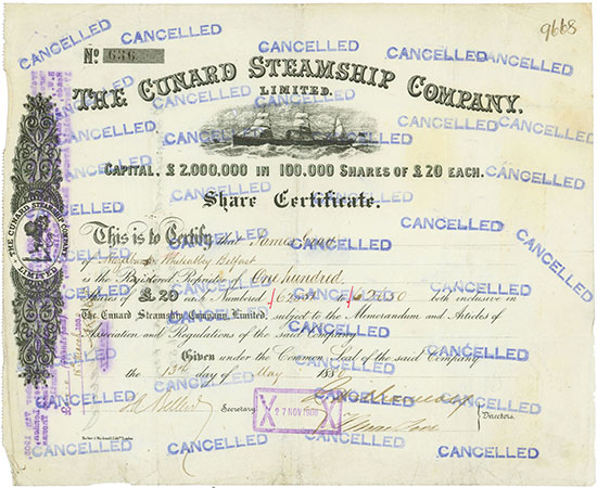 Cunard Steamship Company, Limited