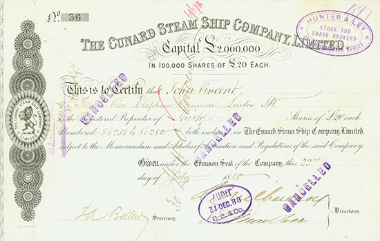 Cunard Steam Ship Company, Limited