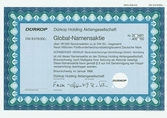 Dürkop Holding AG