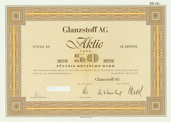 Glanzstoff AG