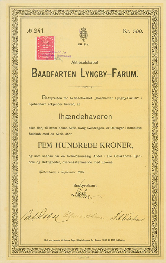 Aktieselskabet Baadfarten Lyngby-Farum