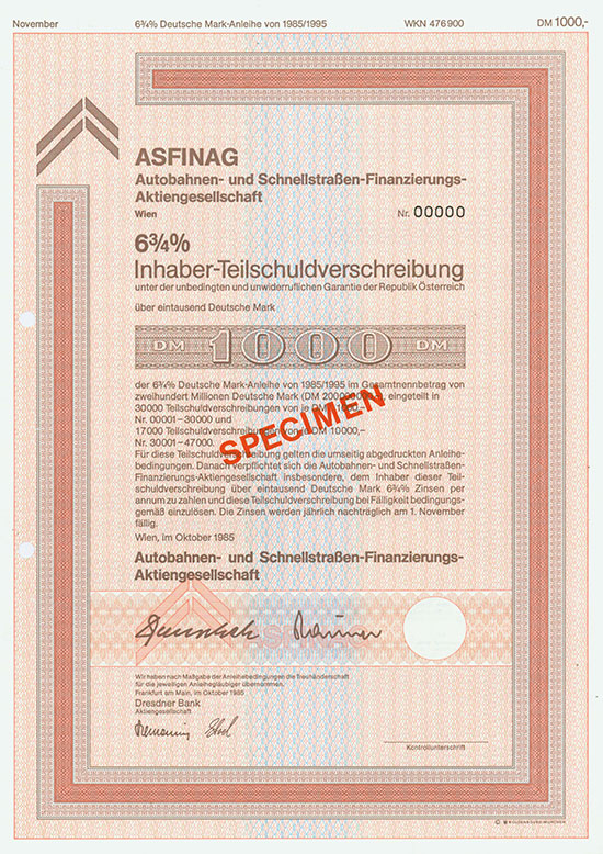 ASFINAG Autobahnen- und Schnellstraßen-Finanzierungs-AG
