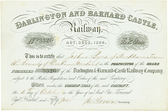 Darlington and Barnard Castle Railway