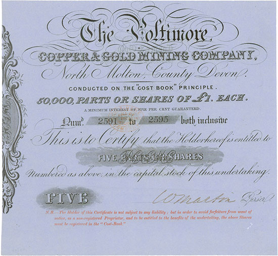 Poltimore Copper & Gold Mining Company