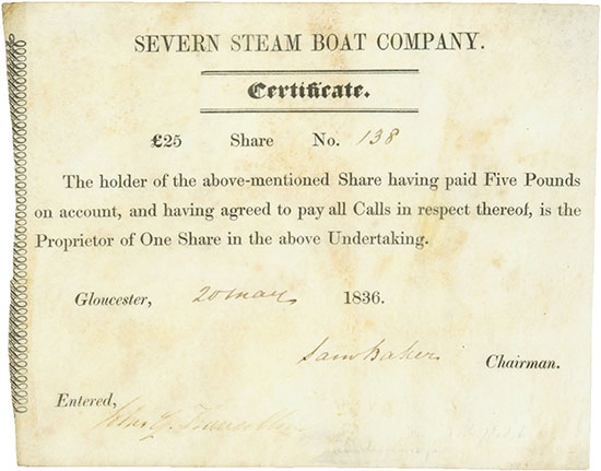 Severn Steam Boat Company