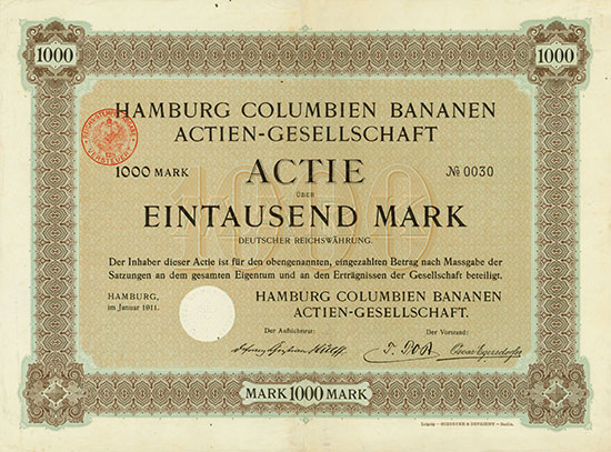 Hamburg Columbien Bananen AG