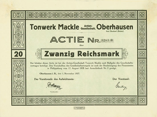 Tonwerk Mackle AG