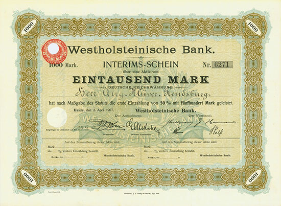 Westholsteinische Bank