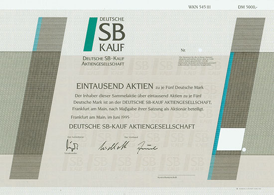 Deutsche SB-Kauf AG