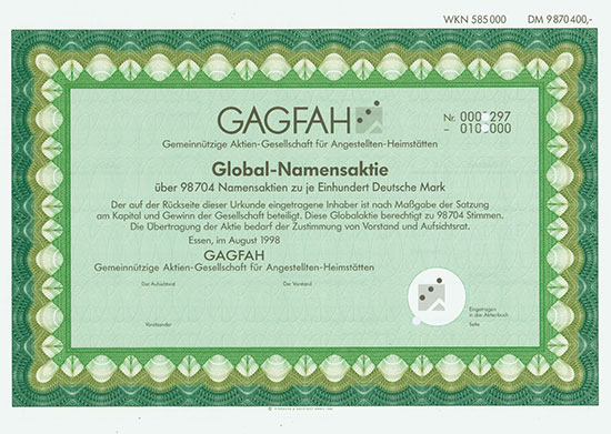 GAGFAH Gemeinnützige Aktien-Gesellschaft für Angestellten-Heimstätten