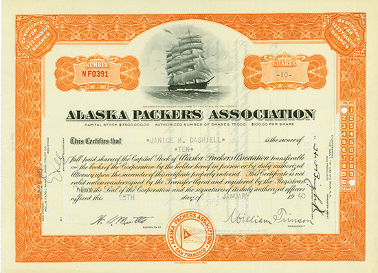 Alaska Packers Association [2 Stück]