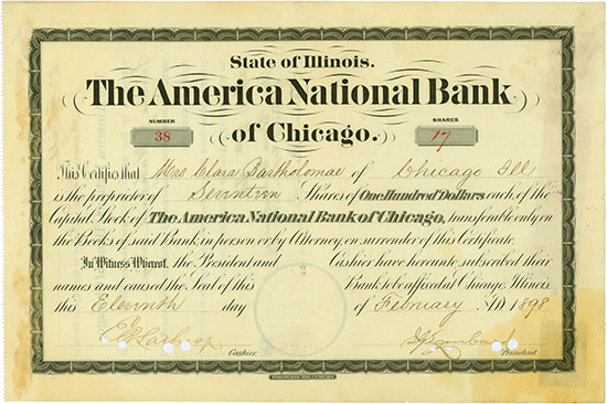 America National Bank of Chicago