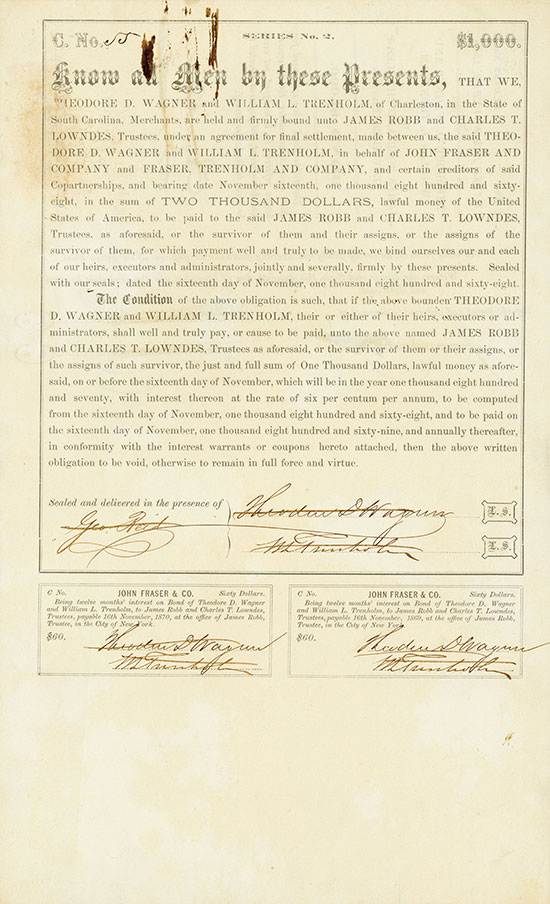Blockade Runners: Fraser, Trenholm and Company