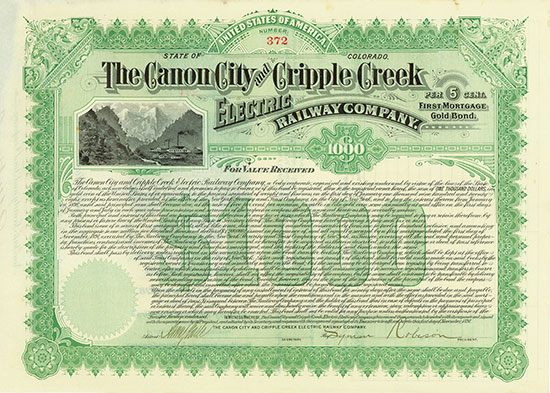 Canon City and Cripple Creek Electric Railway Company