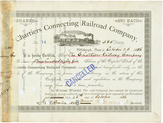 Chartiers Connecting Railroad Company