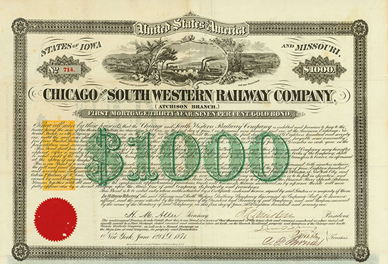 Chicago and South Western Railway Company (Atchison Branch)