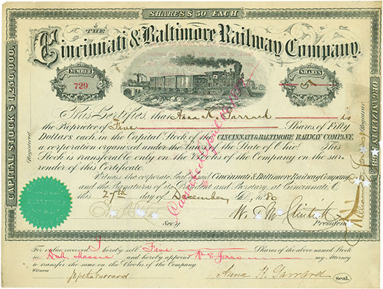 Cincinnati & Baltimore Railway Company