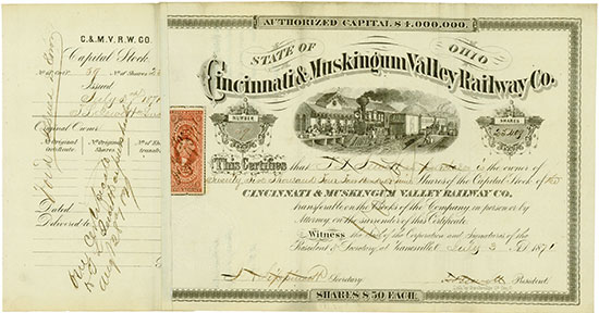 Cincinnati & Muskingum Valley Railway Co.