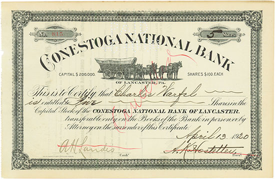 Conestoga National Bank