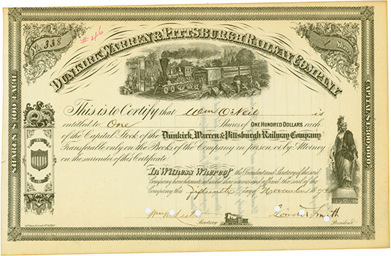 Dunkirk, Warren & Pittsburgh Railway Company