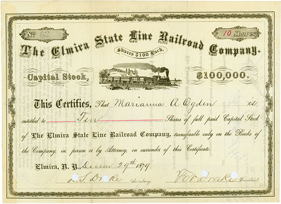 Elmira State Line Railroad Company