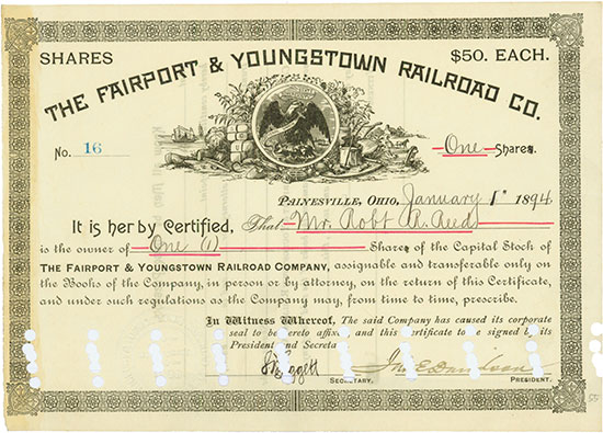 Fairport & Youngstown Railroad Co.