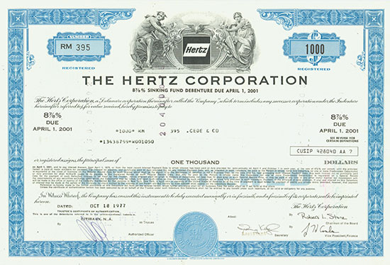 Hertz Corporation [3 Stück]